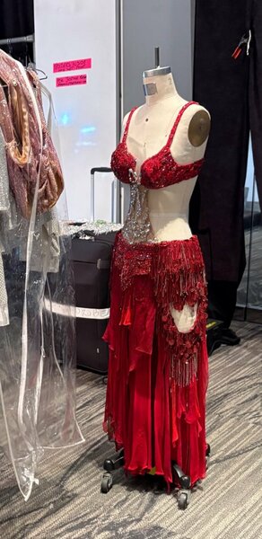 Deuxième version de la tenue portée pour Ojos Así à partir du concert à East Rutherford
